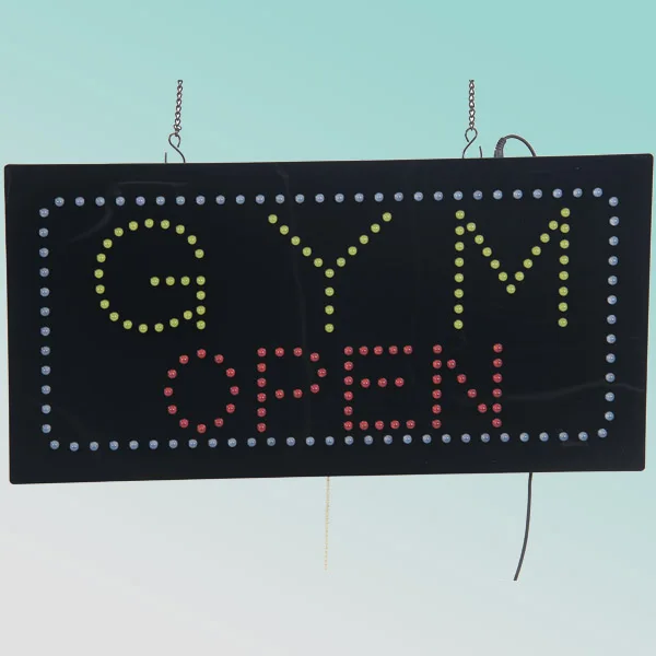 60X30cm acrylic led neon open sign