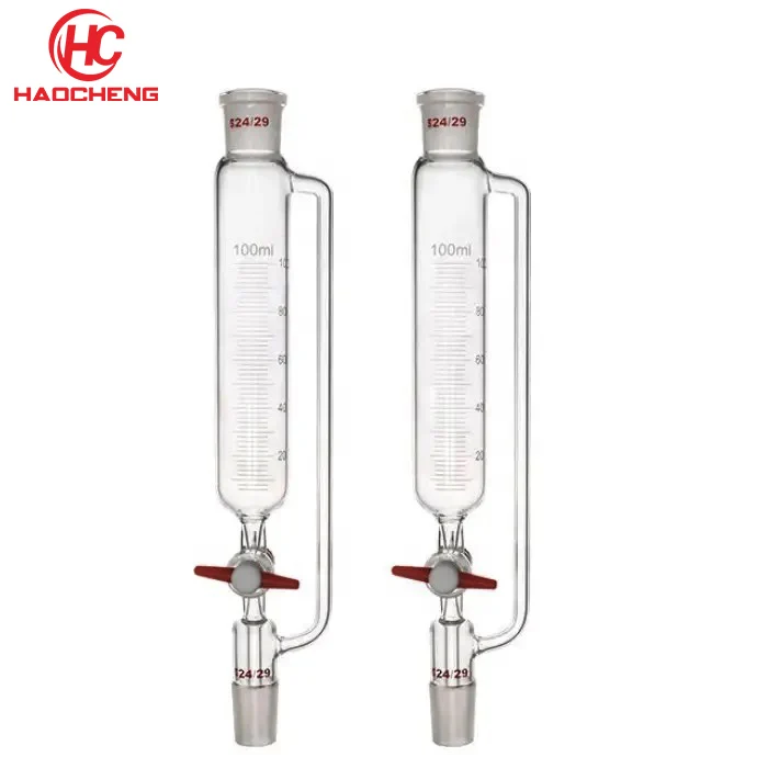 25-5000ml lab Glassware Separatory Funnel constant pressure cylindrical shape