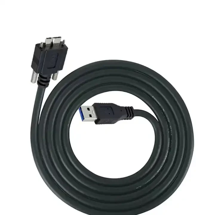 Customizable USB 3.0 a Male to Micro B Cable 2m High-Speed Industrial Camera Connection for Charging and Data Transfer