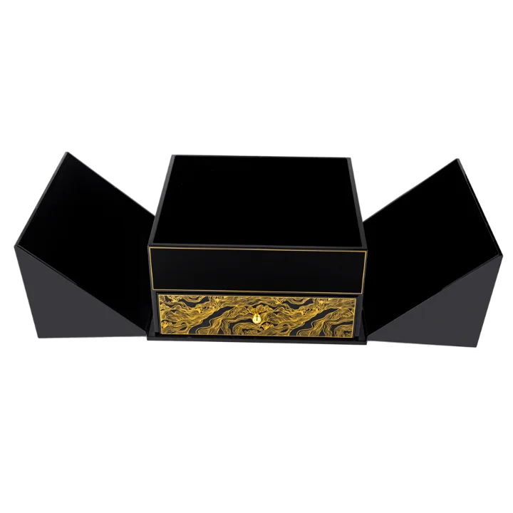 Винная Подарочная коробка Высококачественная деревянная упаковка средней плотности ручной работы роскошная на заказ цвет под