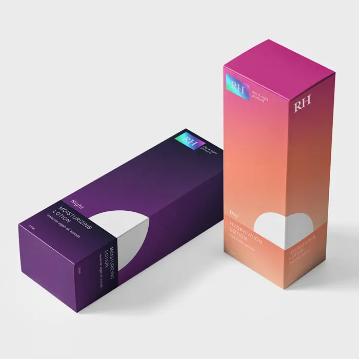 Custom CBD essential oil packaging box cosmetic paper box glass dropper bottle with packaging box