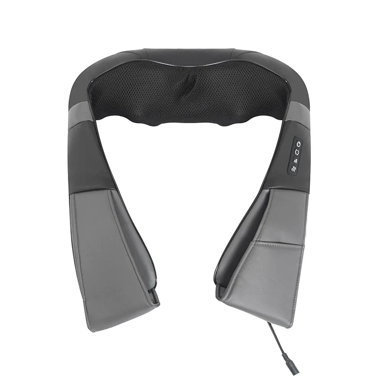 new rechargeable comfortable shiatsu best electric pulse therapy car portable neck shoulder massage with heat