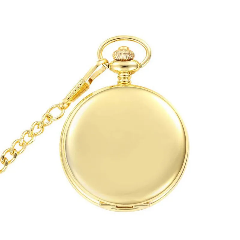 New Metal Outdoor  Mens Custom Pocket Watches with necklace retro fashion case OEM ZINC material decorations for men