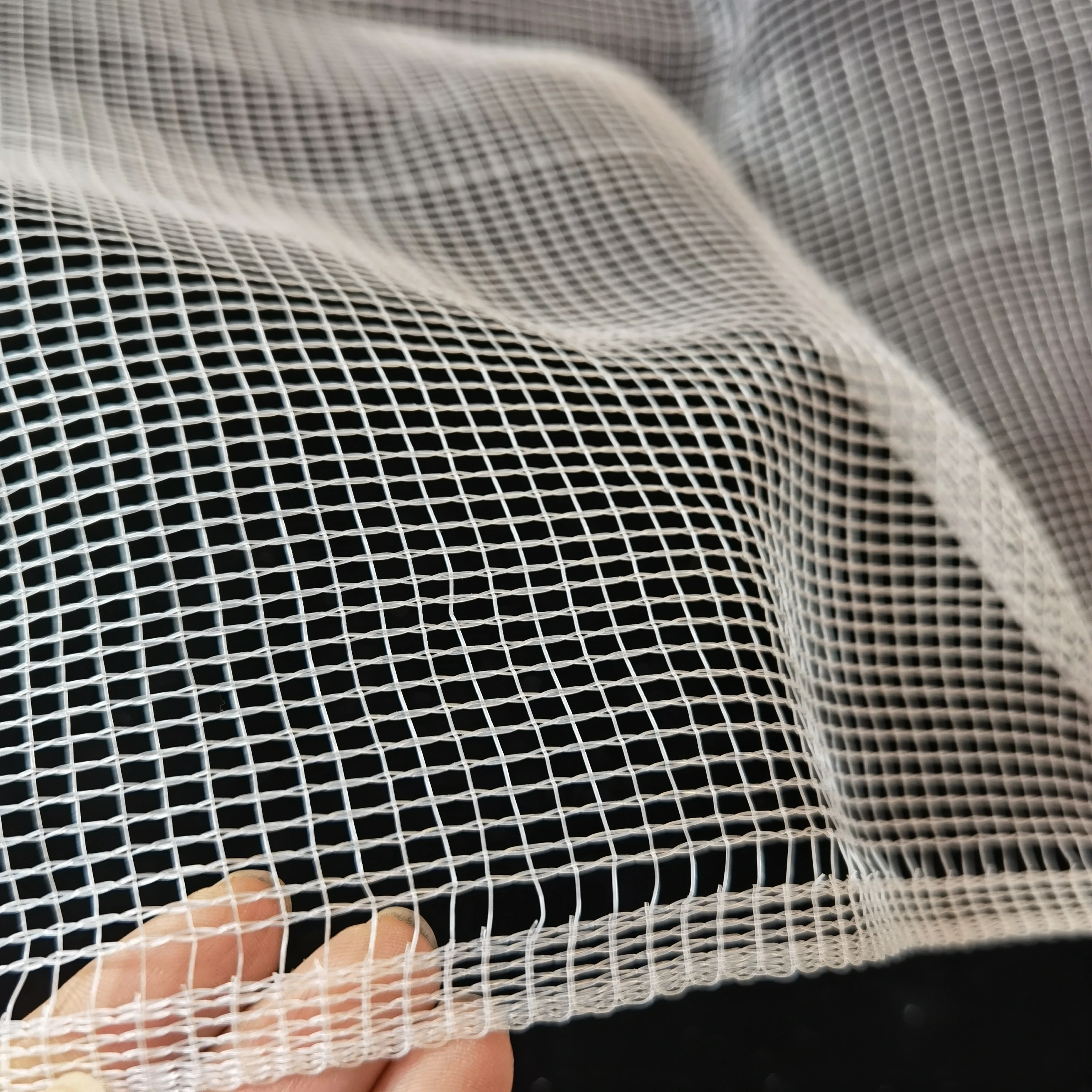 HDPE White Hail And Bird Prevention Net Agricultural Protection Anti Hail Net