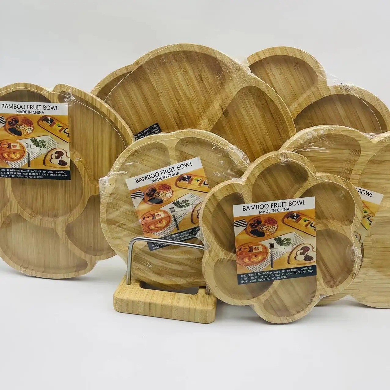 Высококачественный 29 5*29 5*1 5 см бамбуковый десертный сервировочный поднос для еды бамбуковая тарелка