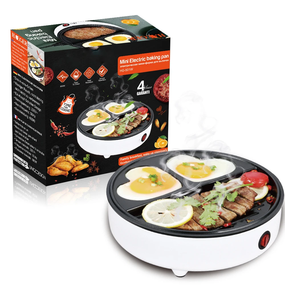 home Multifunction Waffle Maker breakfast maker 4 in 1 Electric Griddle Grill Frying Pan 3 in 1 breakfast makers