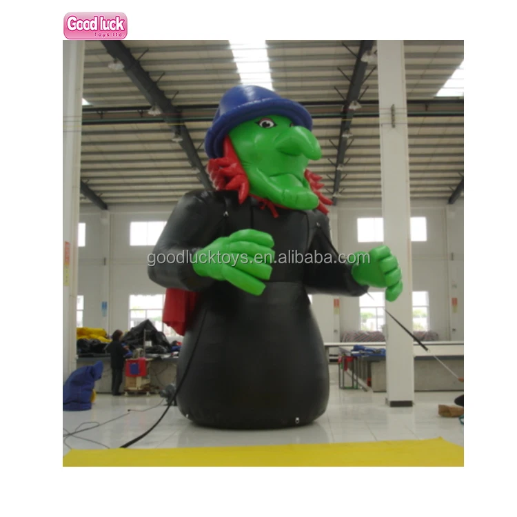 Фабрика Гуанчжоу, наружная реклама, праздничные украшения, Рождественский двор, приманка, мультяшная фигурка, надувная, Хэллоуин, Гринч