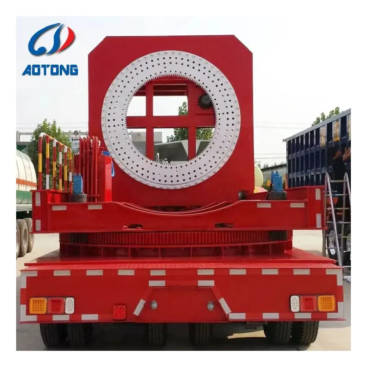 Heavy Duty Multi Axles 78m wind turbine blades trailer for sale/56-78m wind turbine blades trailer for sale