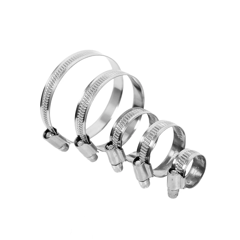 Robust quick hose clamp coupling with solid nut ss 304 hydraulic clamp