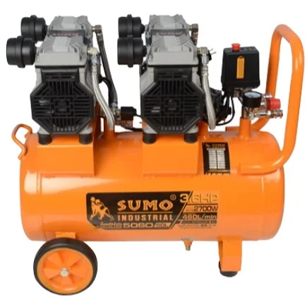 3.6HP Motor 50 SUMO Silent Oil Free Liter Electric Air Compressor