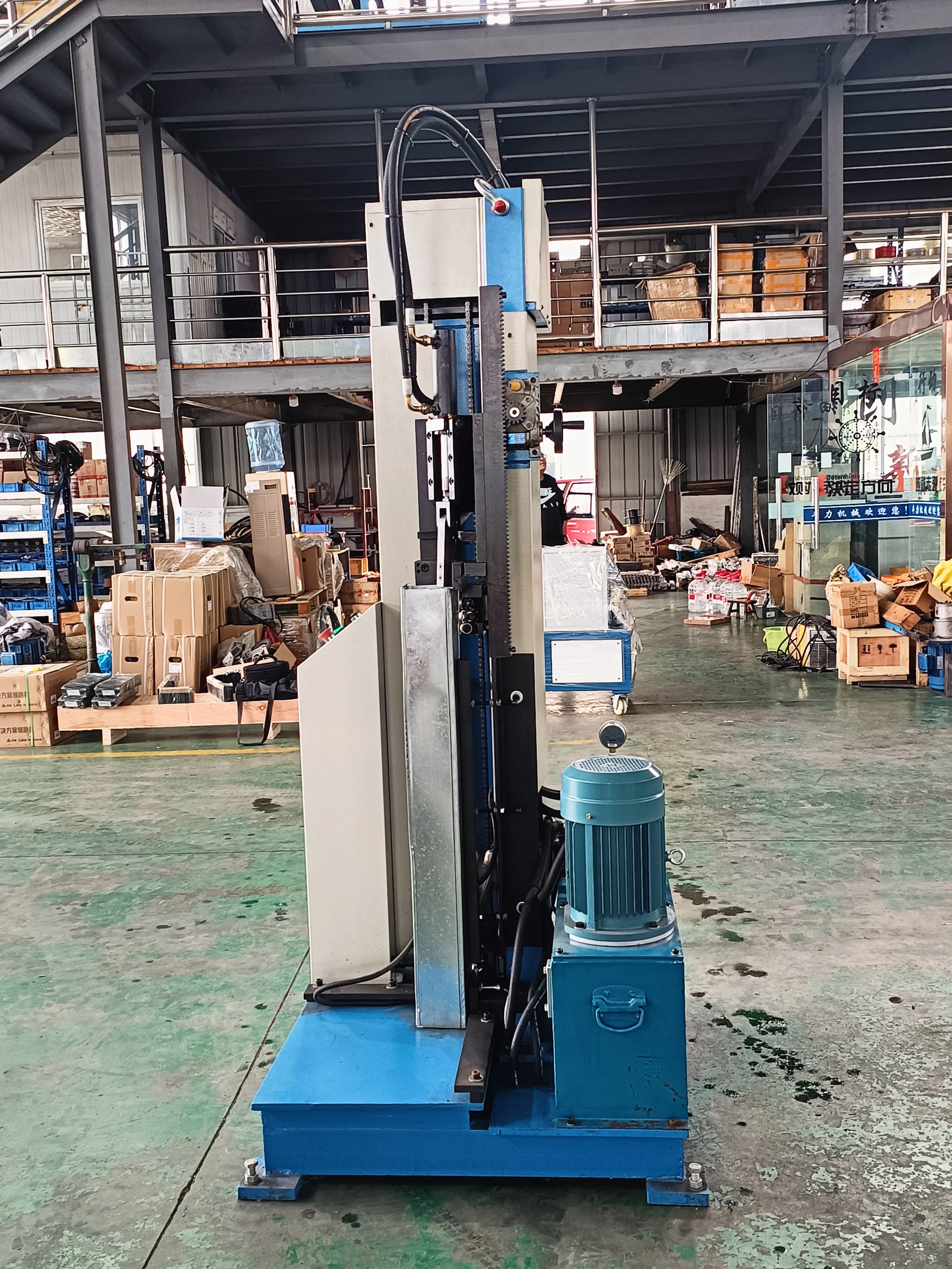 Rbqlty Square Air Duct Machine Lock Seamer Hydraulic Seam Closing Machine