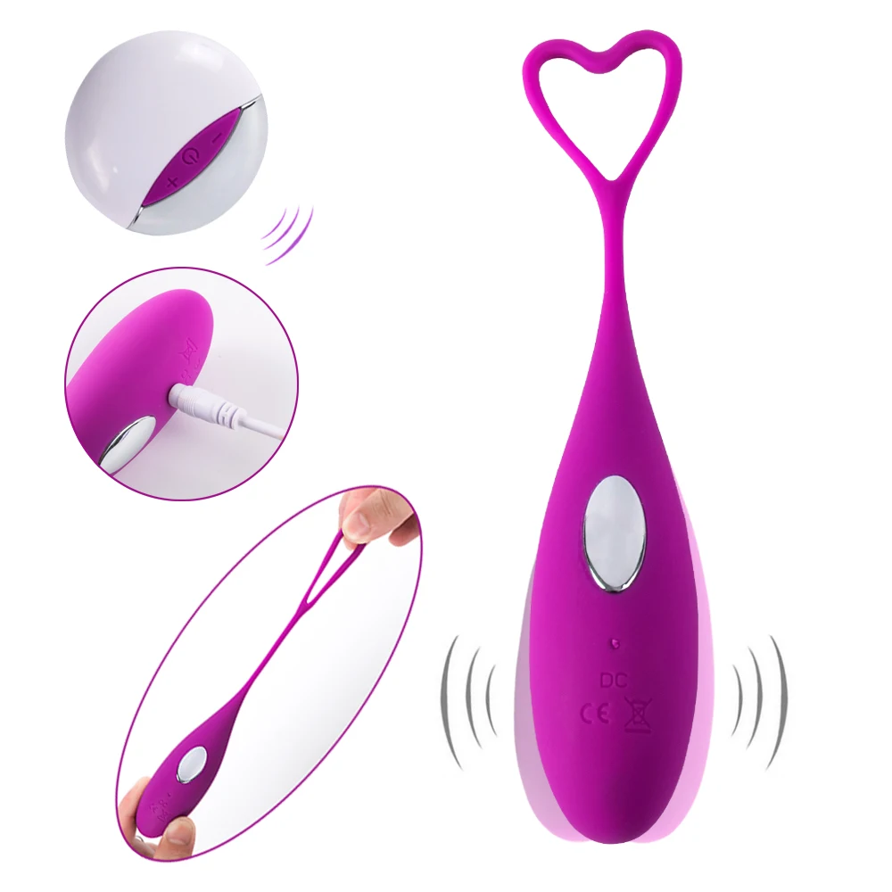 Soft Silicone Remote Wireless Love Egg Vibrating Kegel Ball Women Vagina G Spot Mini Vibrator Sex Product