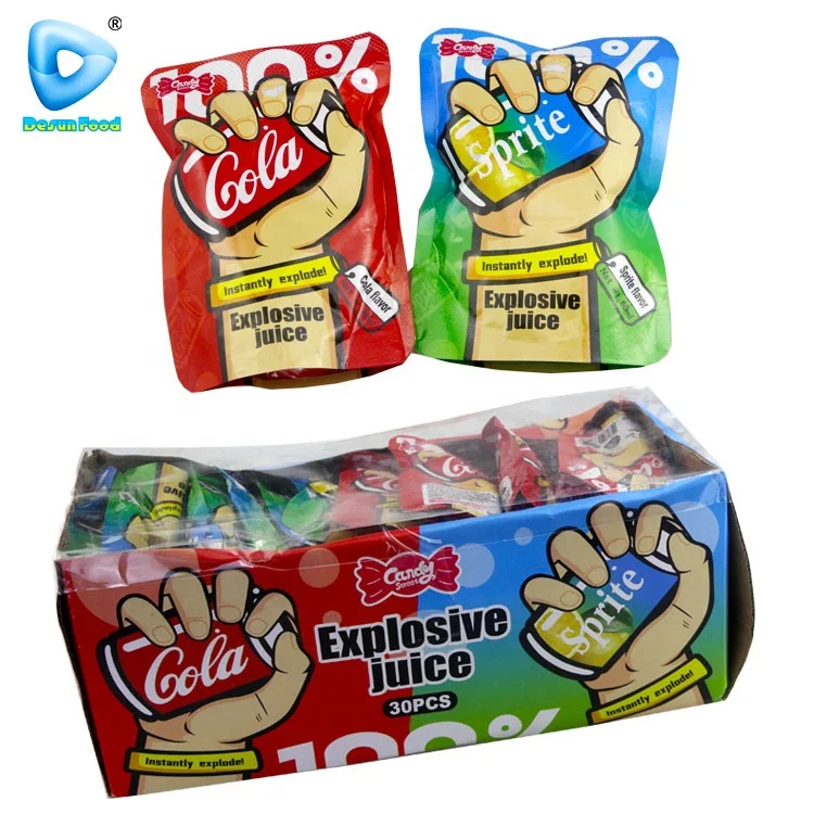 Hot Selling Wholesale Cola Soda Flavor Sweet Jelly Drink