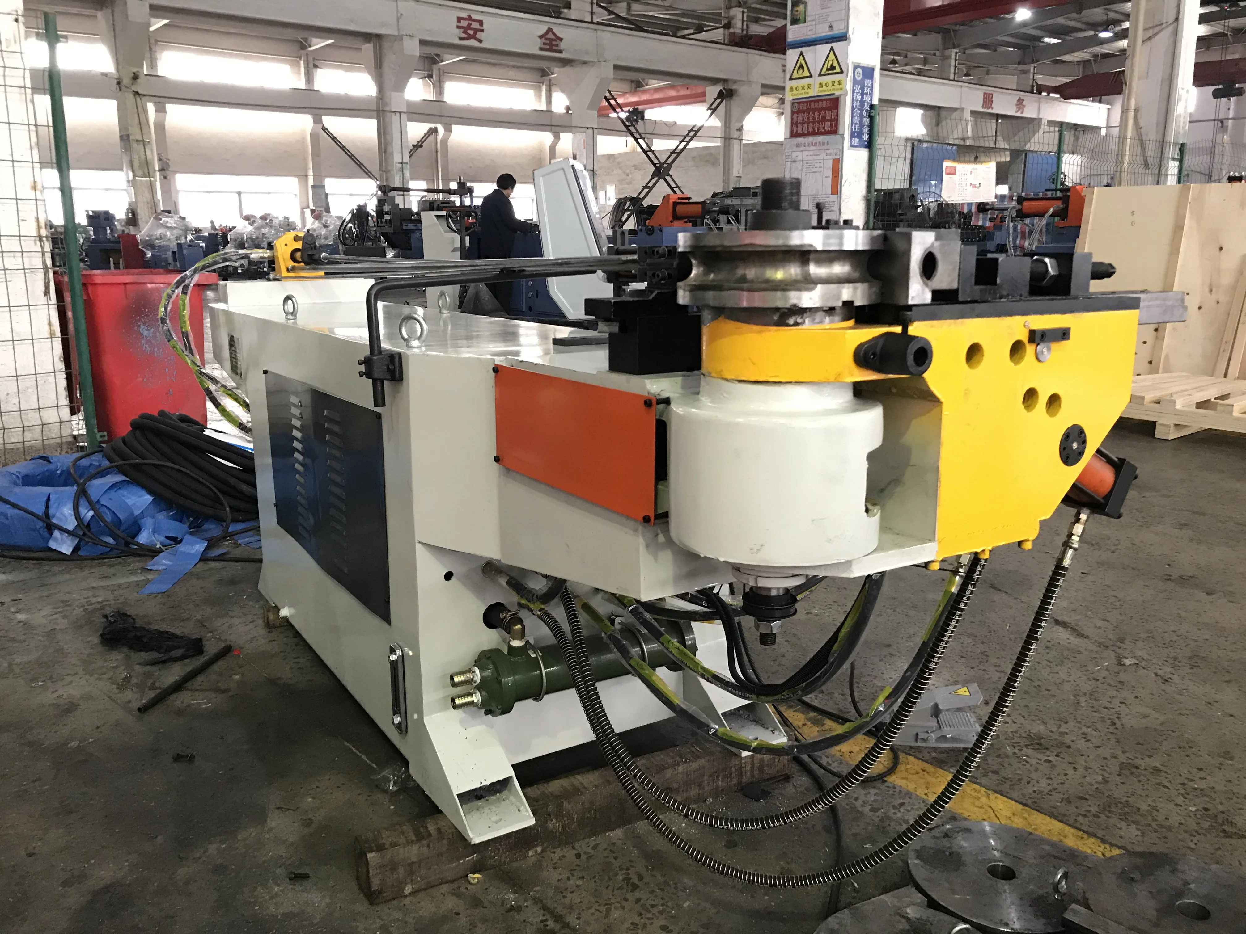 DW-50NCB cnc automatic 3d tube pipe bending machine from Senior factory in China