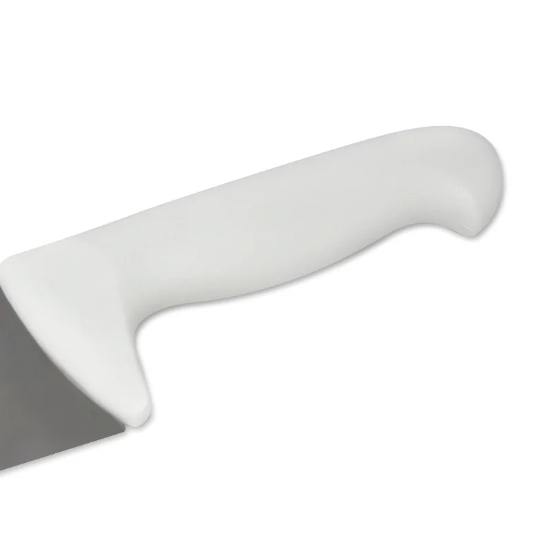 Hot Sales 3CR13 Stainless Steel butcher chef knife with White Plastic Handle