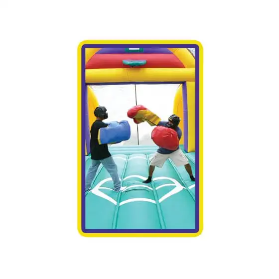 Commercial 5 Sports in 1 Place inflatable Giant Sports PLEX  inflatable multi function game field