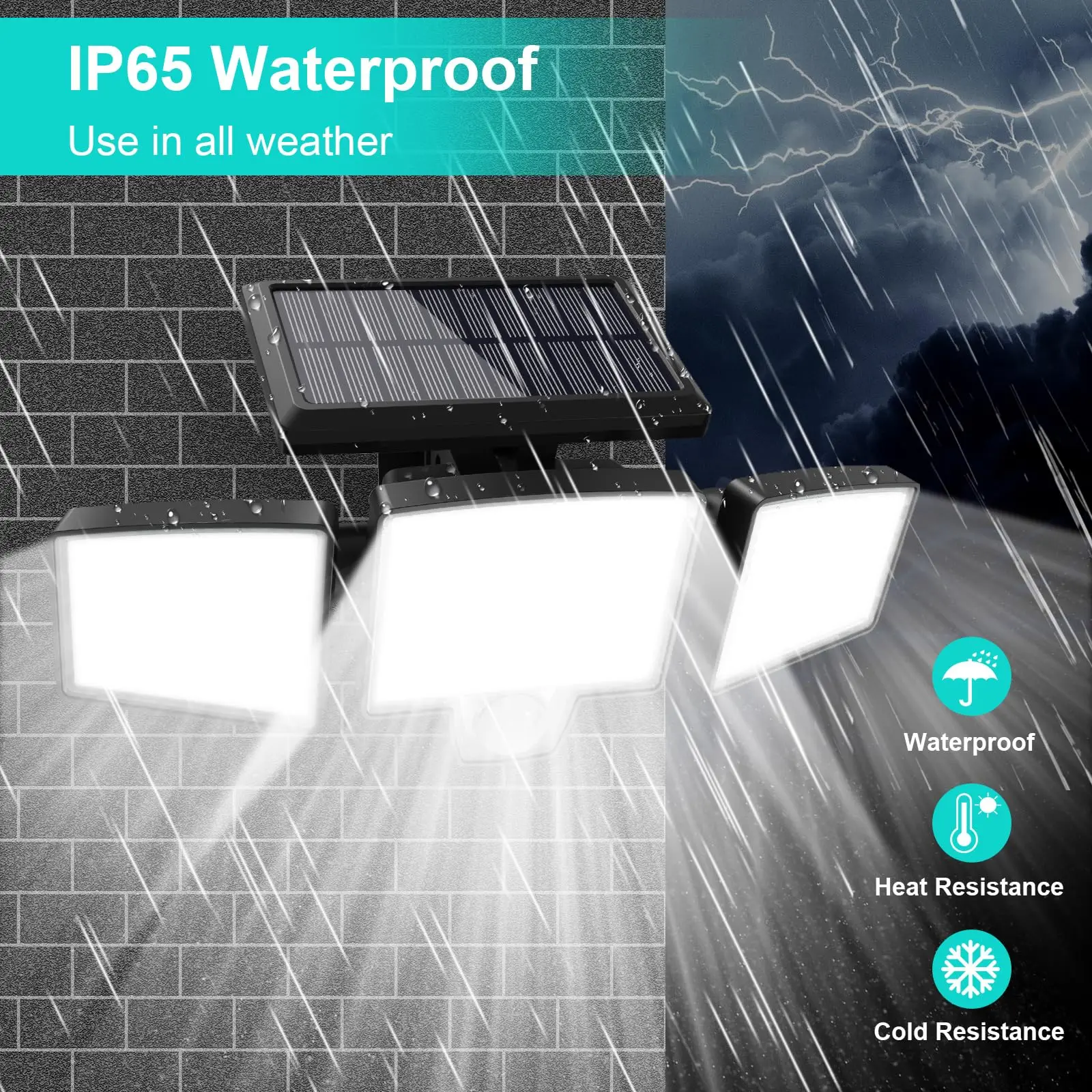 Solar waterproof led Motion Sensor Solar Outdoor Wall Light garden decorative lights