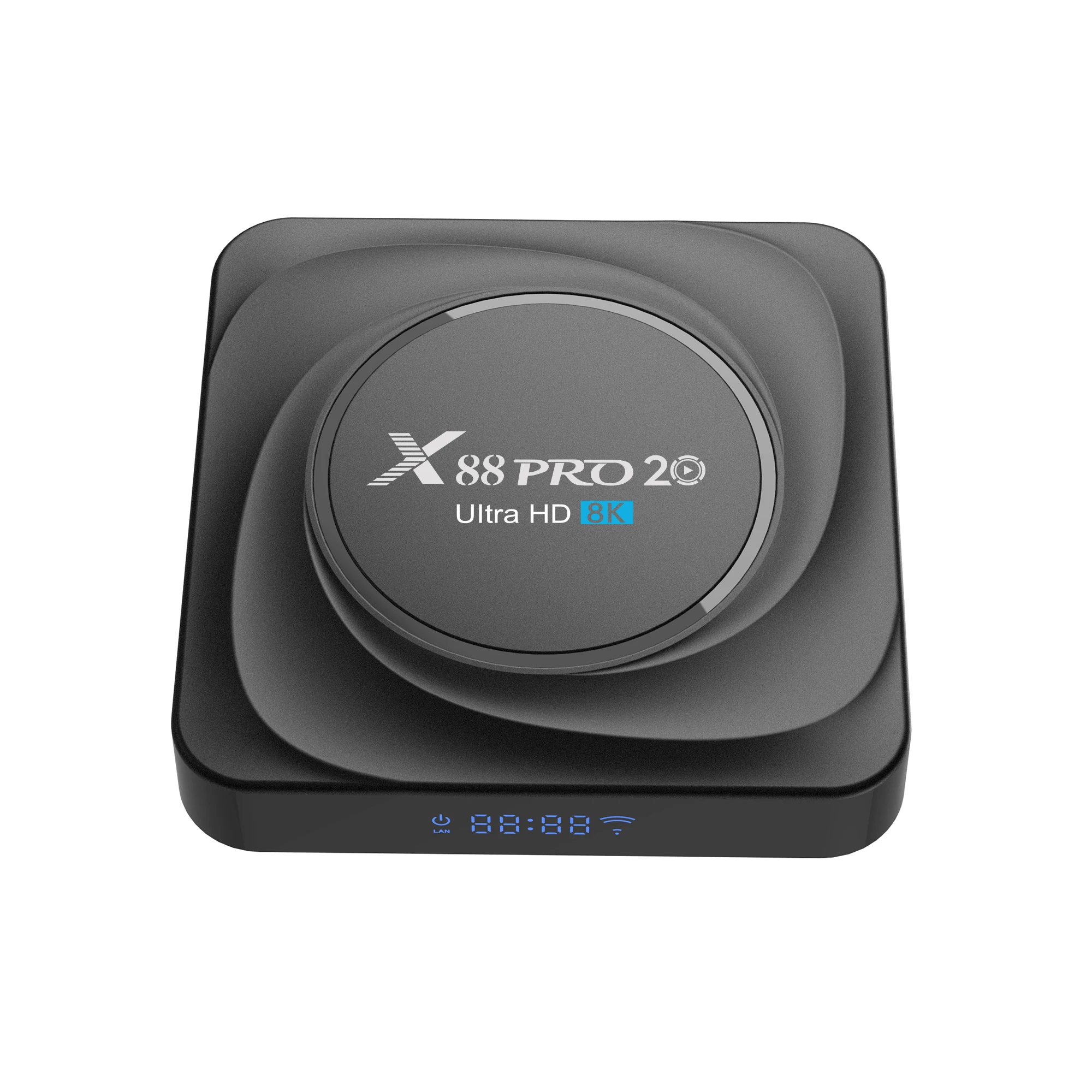 Rockchip RK3566 Android 11 star tv box x88 pro 20 1000M LAN 8K full hd 1080p video tv box