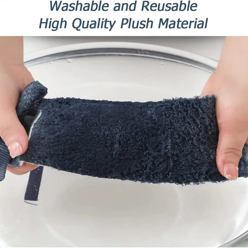 Plush Warm Toilet Seat Cover Washable and Reusable Toilet Seat Pads Cushion for Winter, Fits All Toilet Seats