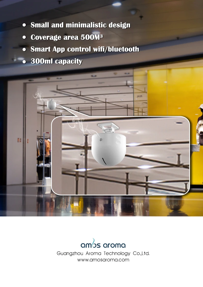 Small area multiple installation WIFI APP control aroma diffuser machine