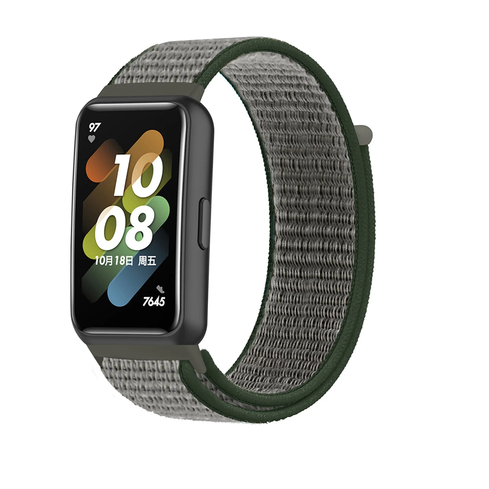 Nylon loop Strap For Huawei band 7 8 Sport Strap Smartwatch Adjustable Replacement Bracelet For Huawei Watch Band 7 8