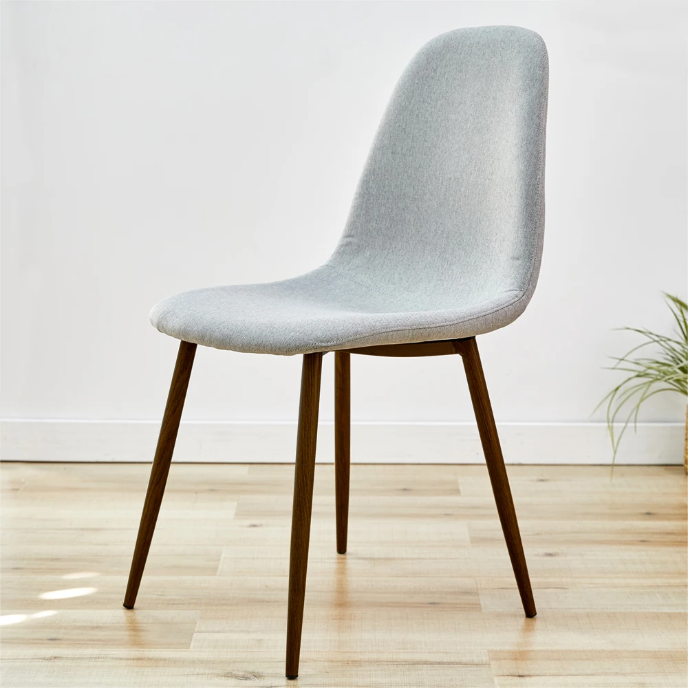 Dropshipping Agent Home Furniture Custom Dining Room Restaurant leather Dining Chair Fabric Dine Chair Metal Leg Dining Chairs