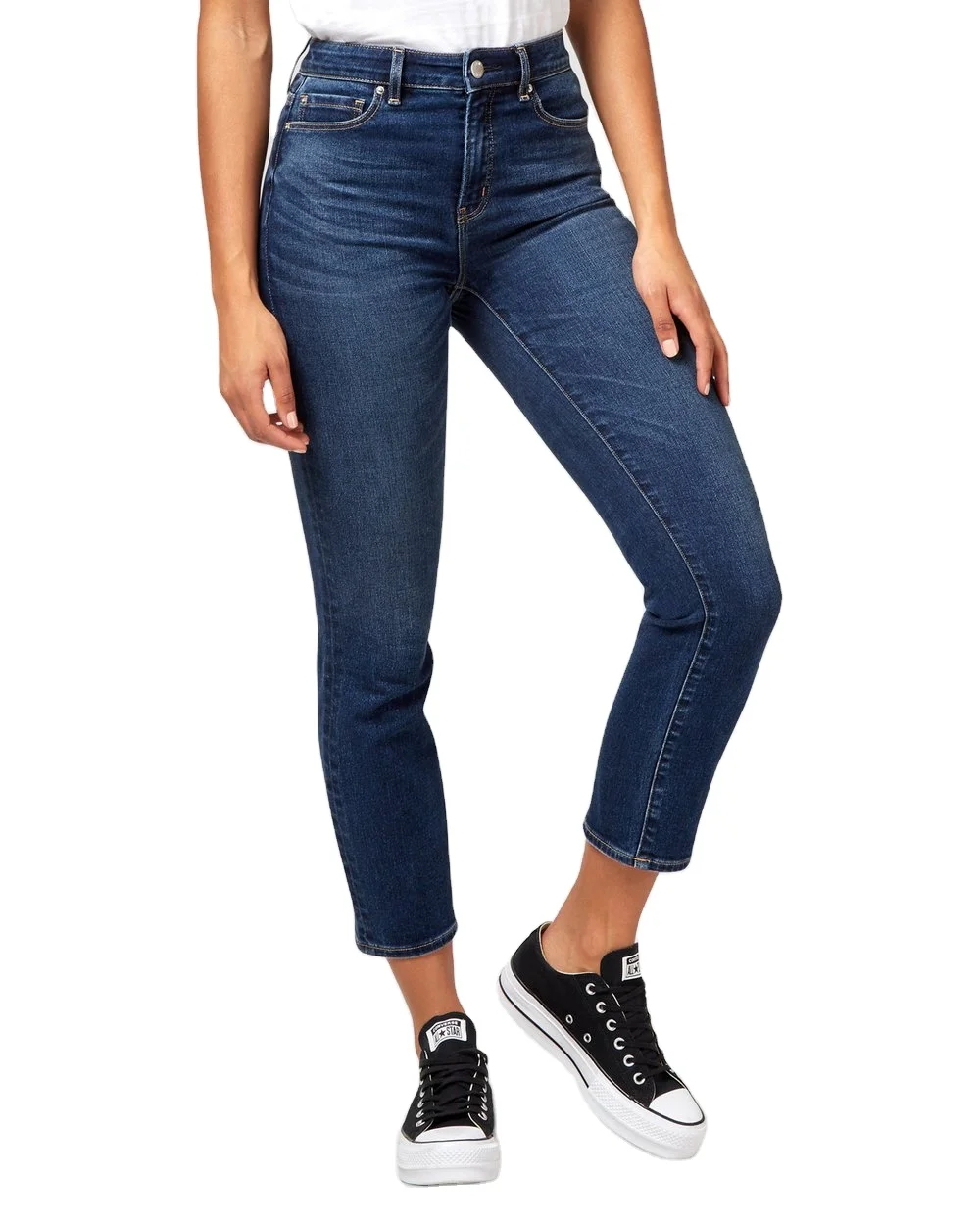 Hot Sell  Casual Skinny stretch Female Trousers side with Stripe line Elastic waist ladies Denim pants women jeans Slim