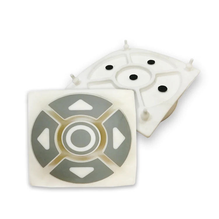 Customized different types silicone rubber  membrane switch keypad keyboard keycaps