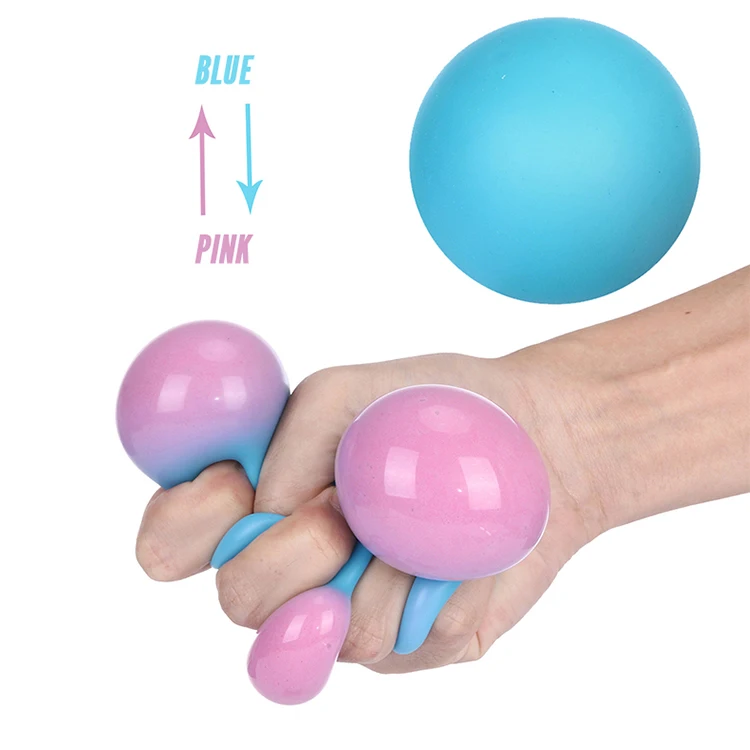Custom Pressure Relief Toy Soft Squeeze TPR Foam Argos Anti Stress Ball