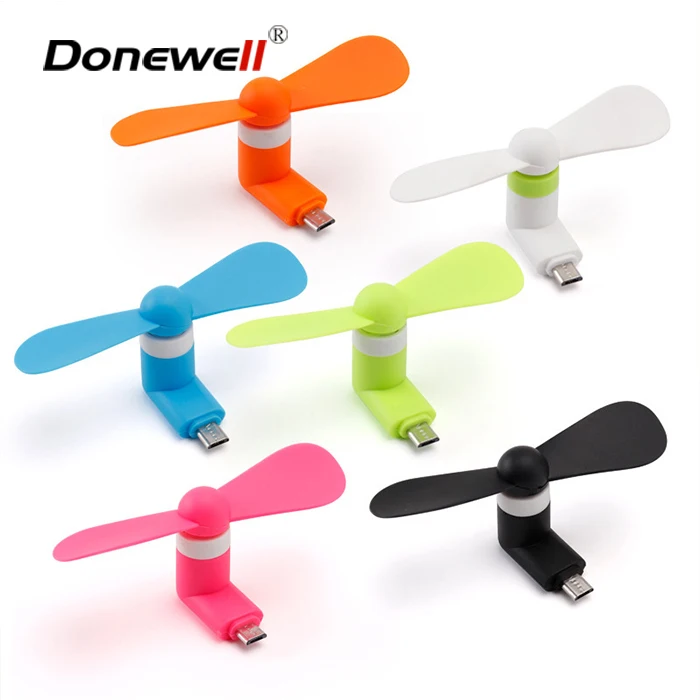 Hot sale 3 in 1 / 2 IN 1 Mobile Phone  USB Mini Fan for iPhone and Android