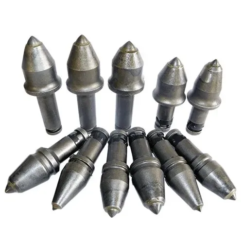 BTK70 auger teeth with tungsten carbide plates auger bucket teeth pilling foundation teeth with side blades rock drill picks