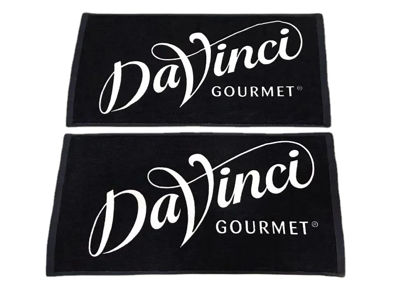 Custom Printing Logo Fitness Towel For Adult 100% Cotton  Printed Sport Gym Towel