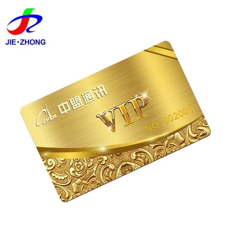 High Quality Custom PVC ID Plastic Logo Card Printing Services Supplier