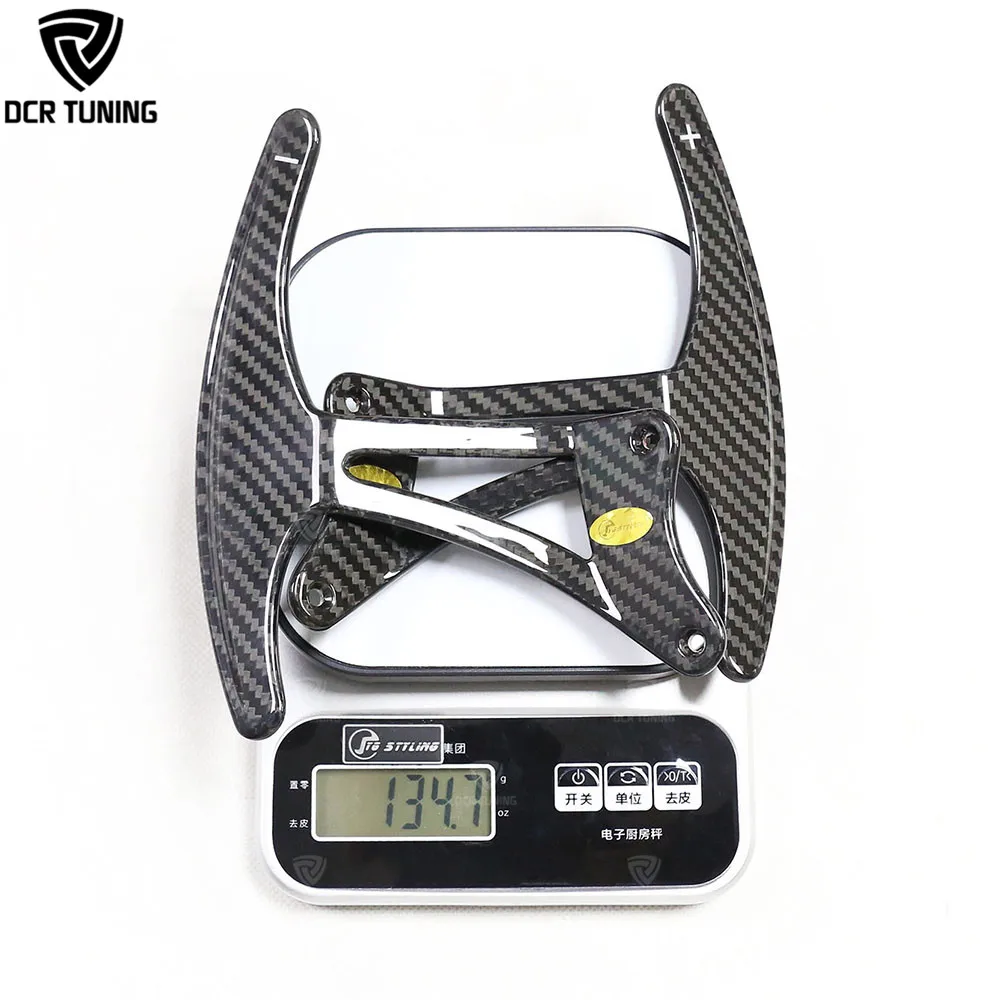 Dry Carbon Fiber Steering Paddle Shifters Extension For Maserati Quattroporte/Gran Cabrio/Gran Turismo Interior Trims