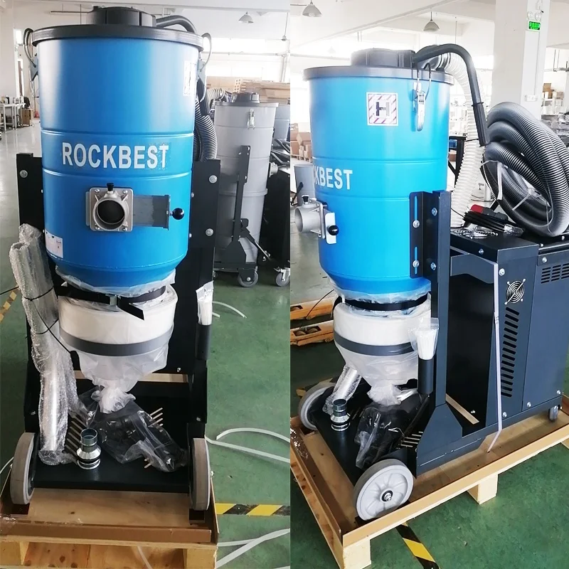 heavy duty concrete dust industrial vacuum extractor