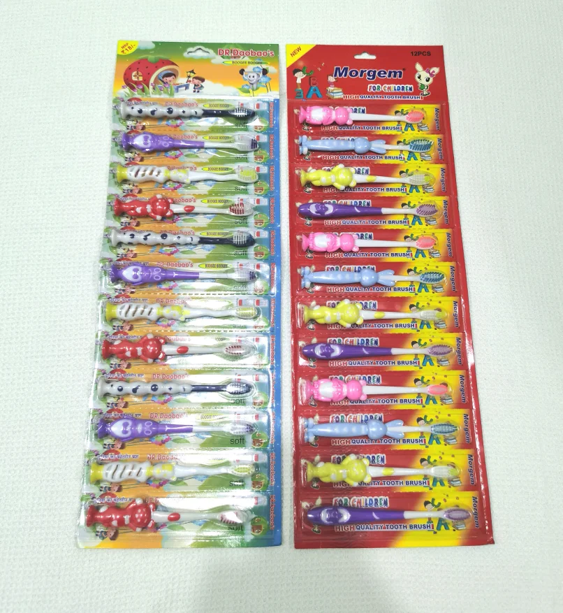 Hot selling Children Toothbrush kids toothbrush with toy Innovating Toothbrush 2021