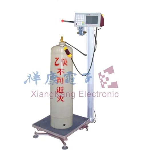 ATEX certificate S-TCS-YG-120 digital electronic LPG double nozzles filling machine