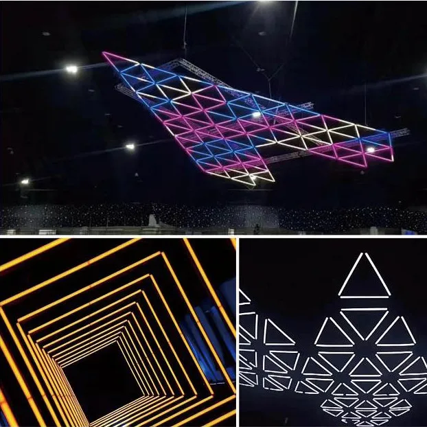 Новейшая версия Artnet control DMX RGB Pixel LED bar light
