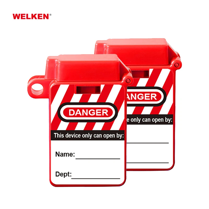 Factory wholesale red ABS 220v/10a three-phase electrical plug safety lockout