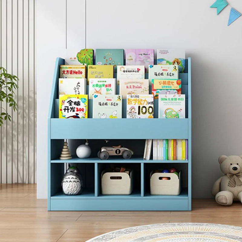 Office classroom magazine bookshelves modern montessori bookcase montessori book shelf wooden for kids