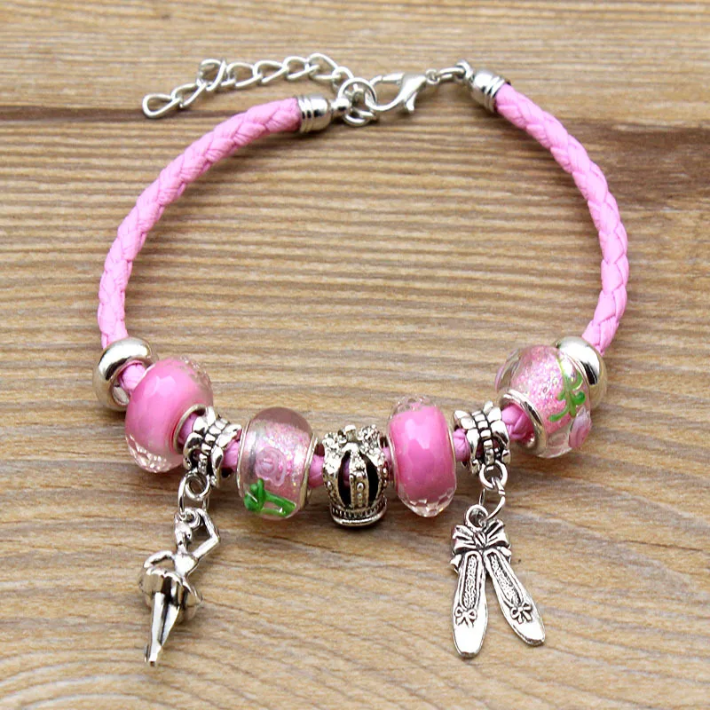 2022 new style ballet gymnastics hand-woven suede cashmere fashion ladies adjustable wrist bracelet