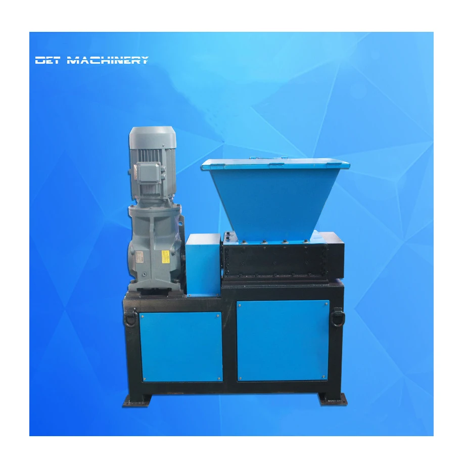 Double Shaft Industrial Heavy Duty Shredder For Strong Metal