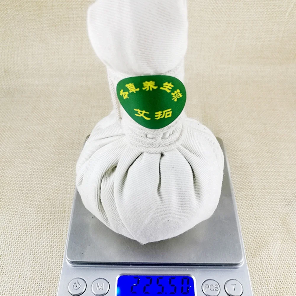 OEM 200g herbal thai compress massage spa ball for  body relaxation