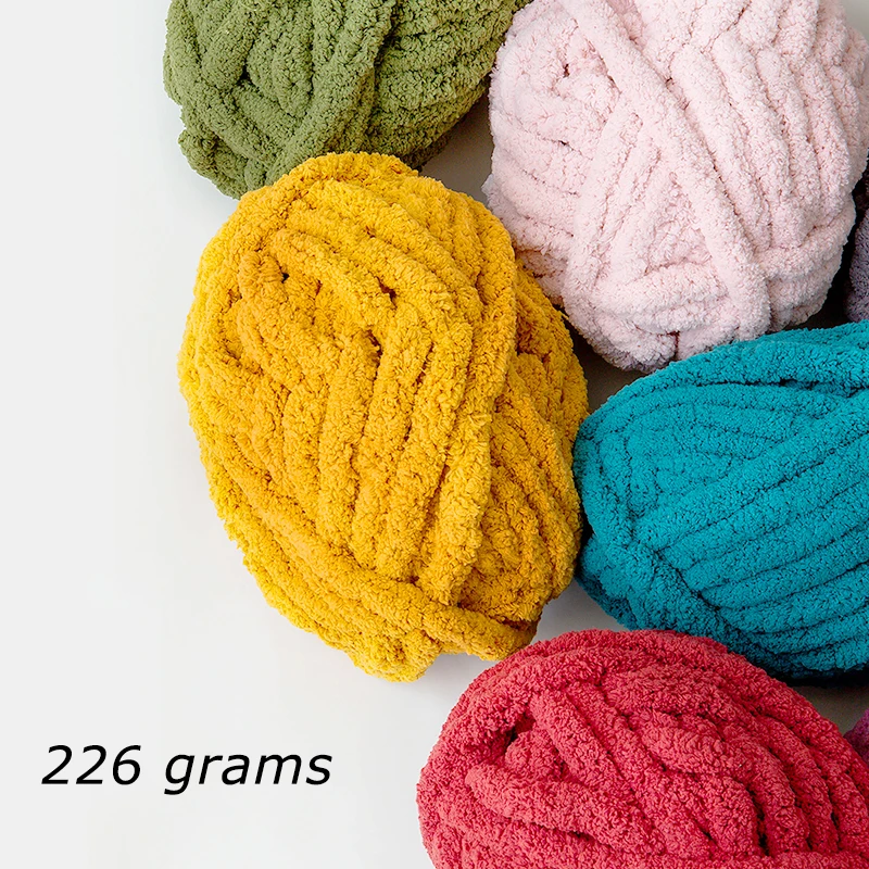 Yarncrafts soft dyed blanket hand knitting 100%Polyester fancy crochet yarn
