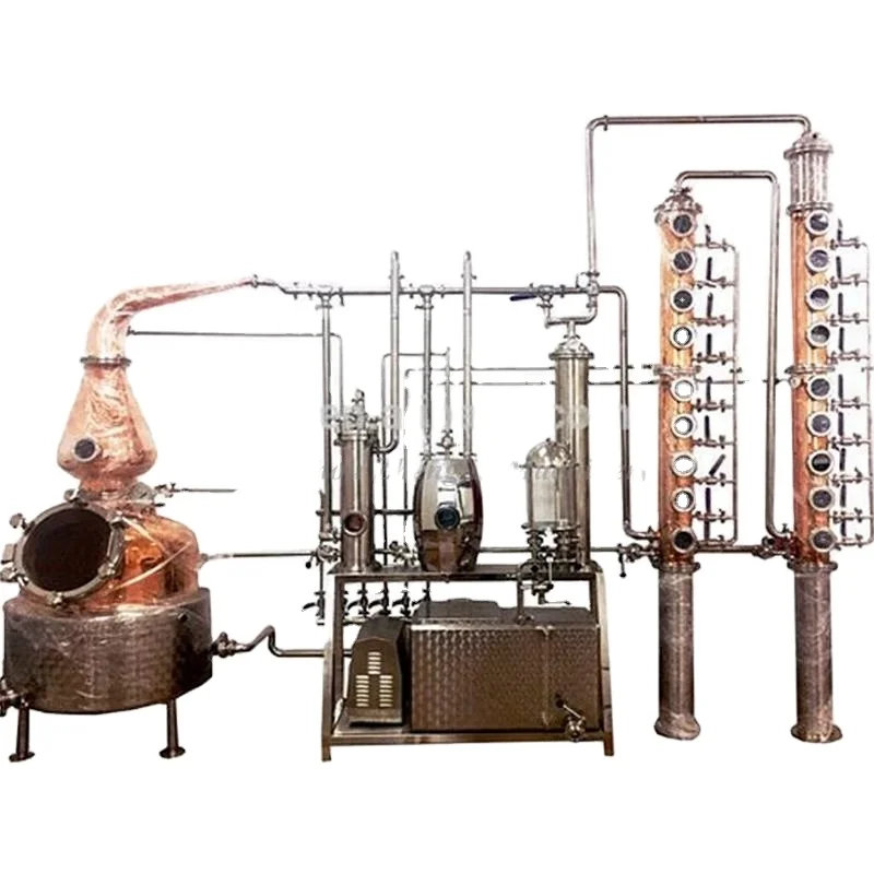 Новое условие 200L водки, виски дистилляции микро оборудование для дистилляции дома рефлюксный дистиллятор