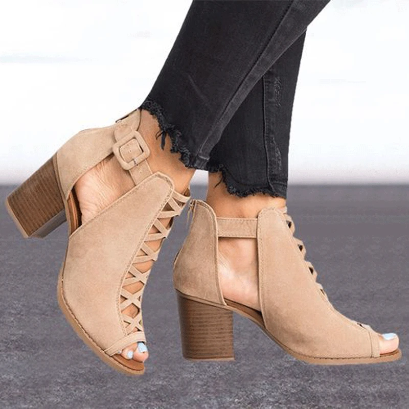 
Hot Sale Factory Price Ladies High Heel Sandals Women Shoes Heels 