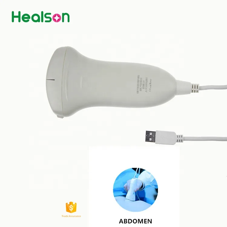 
 Цифровая 2D USB портативная ультразвуковая система Healson U20C/машина/зонд для ICU/MSK/аварийной ситуации/живота, ультразвуковой зонд, цена  
