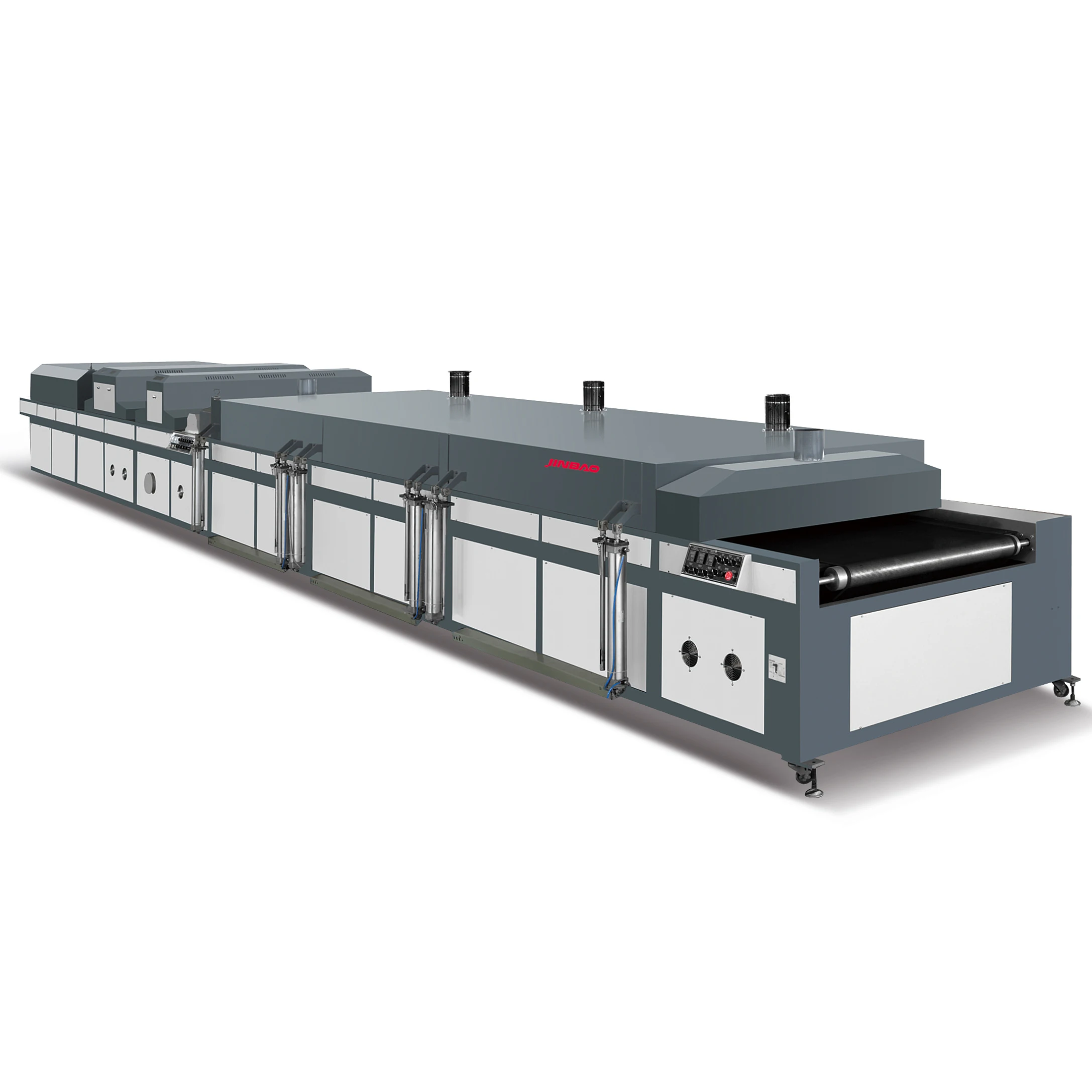 JB-800P/1100P Air-Jet & UV Conveyer Belt Dryer