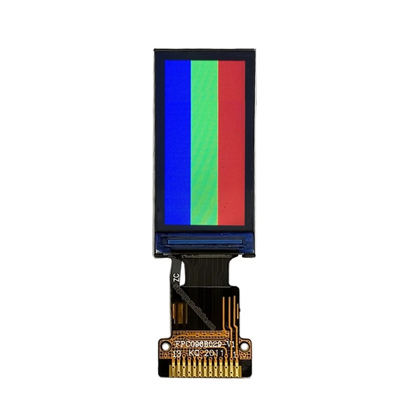 Очень маленький ЖК-экран 0,96 дюйма 80x160 точек TFT Lcd IPS полноцветный RGB ST7735S 13 PIN FPC 4SPI 096 TFT