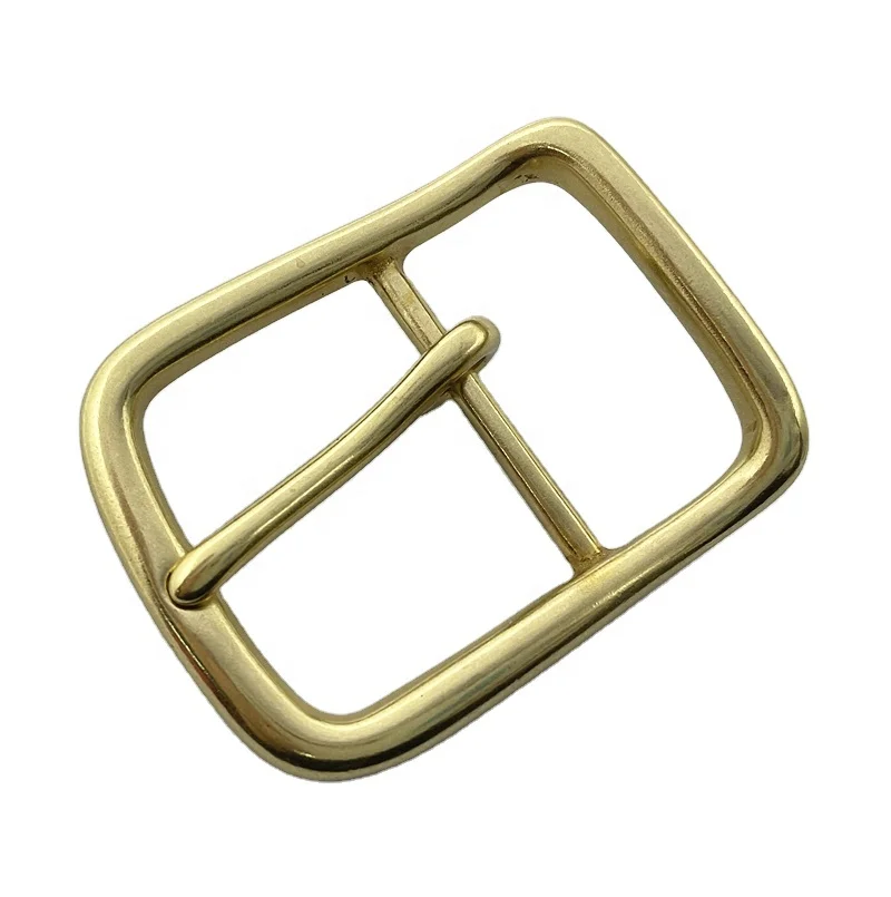 Manufacture 40mm Solid Brass Pin Buckle Western Cowboy For Belt